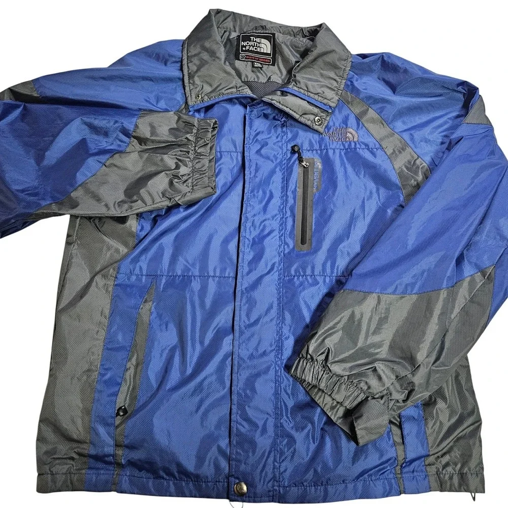 The North Face Summit Series Jacket Y2K Blue Gray XXL Japan Tech Shell